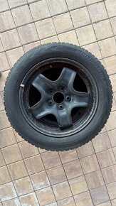 disky 6,5Jx16 ET41 5x114,3 zimní pneu. Nokian 205/55 R16 91T - 2