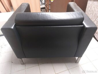 KŘESLO styl "CUBE" kvalitní umělá kůže, jako nové - 2