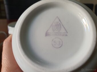 4x sběratelský porcelánový hrníček Royal Dux - 2