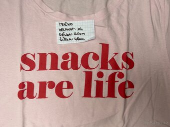 Tričko Snacks - 2