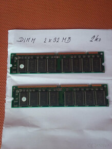 Paměti DIMM 32 Mb - 2