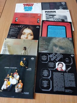 LP Český POP retro vinyl desky - 2