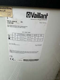Ohřívač vody Vaillant uniSTOR VIH R 120/6 B - 2