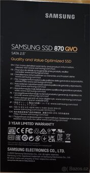 SSD Samsung 870 QVO SATA 2.5“ - 2TB - 2