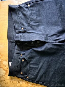 Momotaro Jeans 0405-B 15.7oz Black Selvedge – nové - 2
