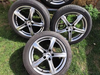 Alu kola 5x112 R17 + pneu 225/45 R17 + Šrouby - 2