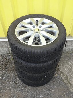 Škoda Octavia RS III. - kola (Alu. disky+pneu 205/50 R17) - 2