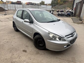Náhradní díly - Peugeot 307 1.6i 80kW r.v. 2004 - 2