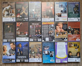 PRODÁM SADU 24KS FILMŮ NA ORIGINÁLNÍCH VHS - SUPER STAV - 2