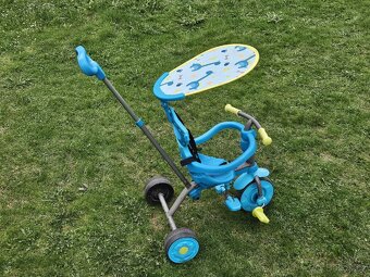 Dětská šlapací tříkolka s tyčí, věk cca. 1-4 roky - 2