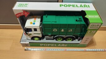 Auto popelářské s efekty 28cm, nehrané - 2