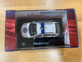 Škoda Fabia combi - Městská POLICIE PRAHA, 1:43 - 2