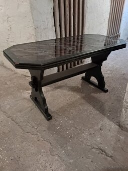 Konferenční stolek s dlažbou - 2