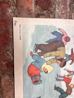 Starý školní plakát - 2