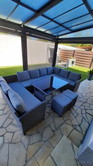 Relaxační Ratanová SESTAVA NA TERASU - 2