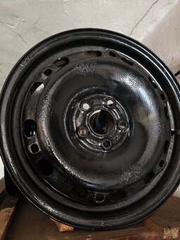 Plechové disky 5x100 6Jx15H2 ET43 - 2