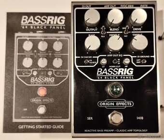 Origin Effects BassRig 64 Black panel - 2