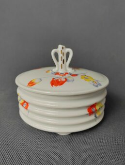 Okouzlující porcelánová bonboniéra/cukřenka Hertel Jacob1930 - 2
