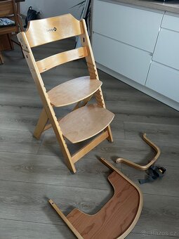 Dětská rostoucí židle dřevěná - 2