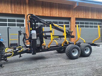 Lesnický přívěs COUNTRY C720/T110D 4WD s hydraulickou rukou - 2