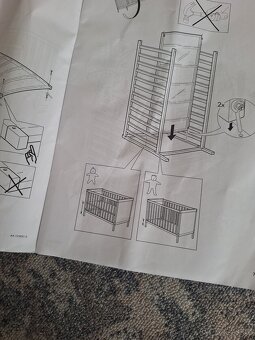 Dětská postýlka Sundvik 60x120 - 2