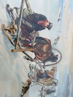 obraz zimní krajina - 2