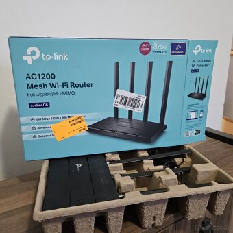 WiFi router 1gb TP-Link Archer 6, AC1200, nový - 2