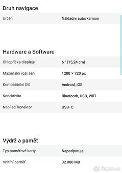 Tomtom Navigace kamion lkw bus - 2