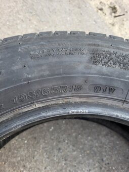Letní pneu 195/65/15 91V 6 mm - 2