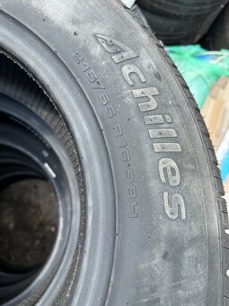 NOVÉ CELOROČNÍ PNEU 215/65 r16 - ACHILLES - 2