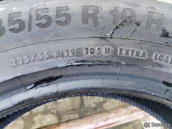 235/55/19 zimni pneu DUNLOP a CONTINENTAL 235/55 R19 - 2