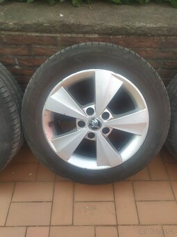 Alu kola 16" orig Škoda Octavia III - 2