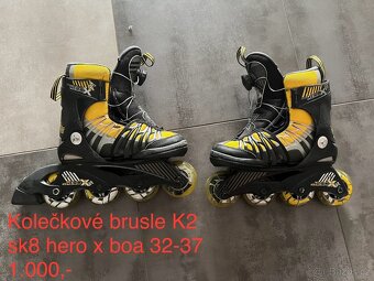 Kolečkové brusle K2 sk8 herox boa - 2