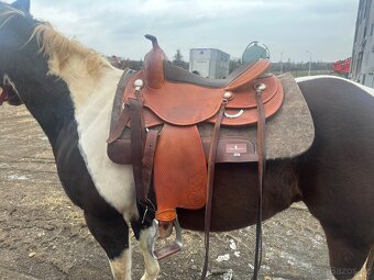 Kvalitní westernové sedlo Triple W platinum equiflex kostra - 2