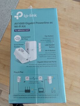 Powerline TP-Link TL-WPA7617KIT - originální balení - 2