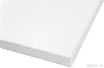 Stolni deska 140x80 farba bílý laminát - 2