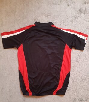 Cyklodres pánský černo-červeno-bílý XL - 2