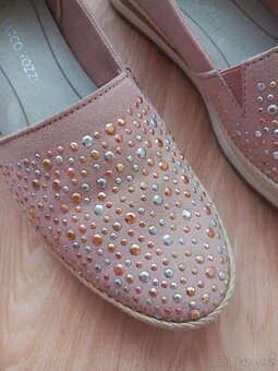 Kožené espadrilky MARCO TOZZI vel. 39 - 2