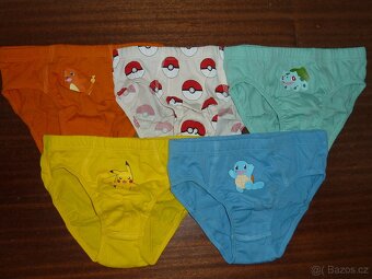 Nové-H&M-5x Slipy-Pokémon na chlapečka 2-4 Roky - 2