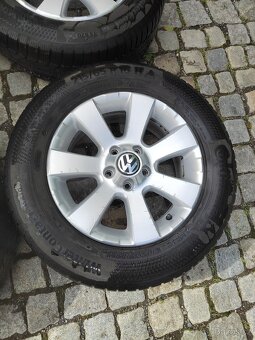 Prodám orig alu 16 Vw Tiguan 5x112 ET 33 pneu 215/65/16 - 2