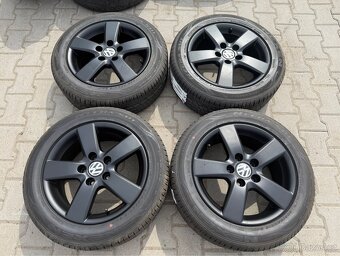 4x al kola orig. 5x112 + NOVÉ pneu letní 205/55R16 - 2