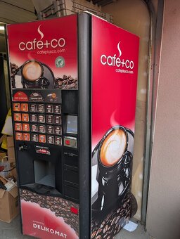 Napojový prodejní automat kafemat luce x2 espreso - 2