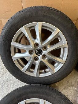 Prodám použitou letní sadu Mazda 5x114,3 205/60/16 - 2