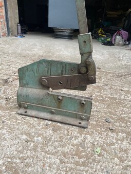 Pákové nůžky na plech - 2