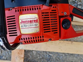 Jonsered 670 Chamap motorova pila zaruka - 2