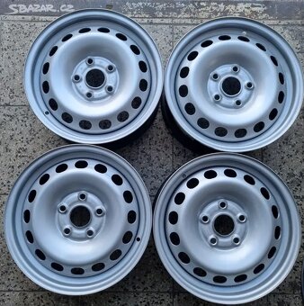 Plechové disky Škoda Volkswagen 6J15 5X112 ET47 - 2