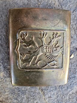 VOJENSKÁ PŘEZKA LEV - DVOUDÍLNÁ č 2 - 2