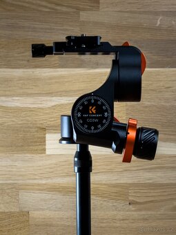 Stativová převodová hlava KF Concept GD3W - 2