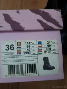 Dívčí kozačky vel. 36 - 2