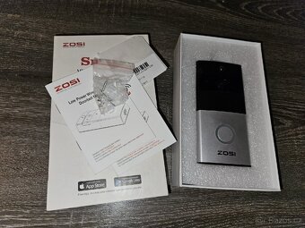 WiFi Android/iOS dveřní video zvonek (domácí telelefon) - 2